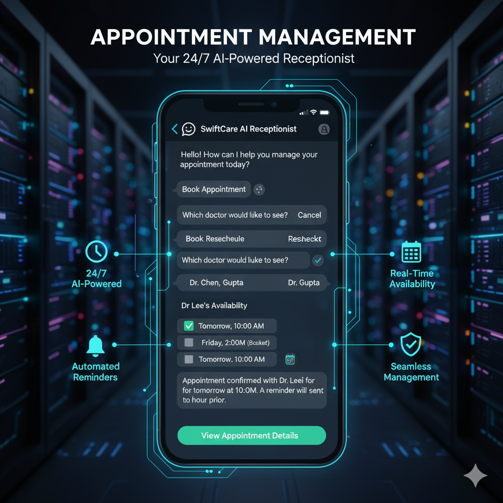 Your 24/7 AI-Powered Receptionist